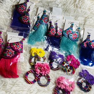 Earrings 12 pairs